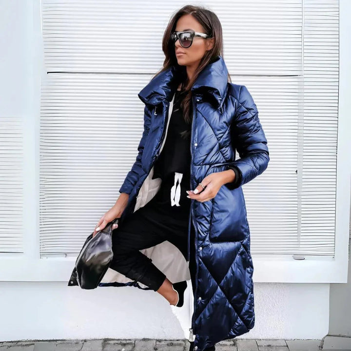 Iris™ manteau d'hiver long matelassé